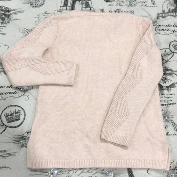 Calvin Klein V-Neck Stitch Tunic Sweater - Picture 5 of 6